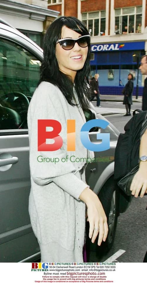 Singer Katy Perry Leaves Radio One Studios