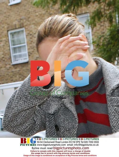 Kelly Brook arrives at This Morning Studios