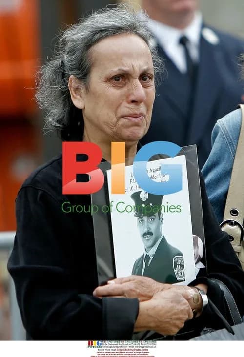 Family member at 9/11 memorial