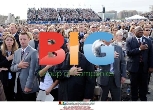 The Audience at Pentagon Memorial Dedication