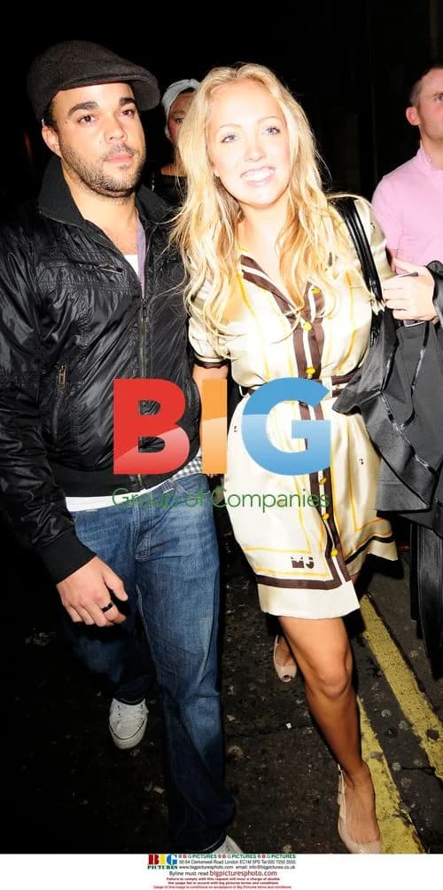 Aisleyne Horgan-Wallace seen leaving Chinawhite Club