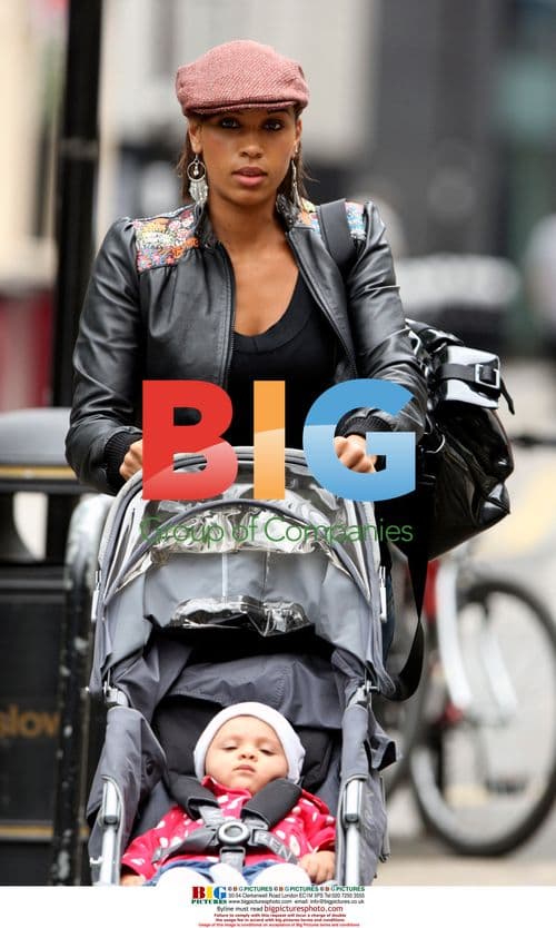 Singer Javine Hylton and family