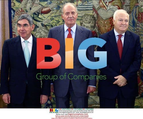 King Juan Carlos receives Costa Rica's president