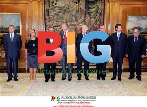 King Juan Carlos receives Costa Rica's president