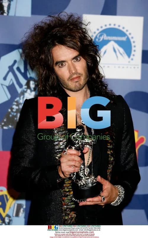 Russell Brand at 2008 MTV VMAs Pressroom