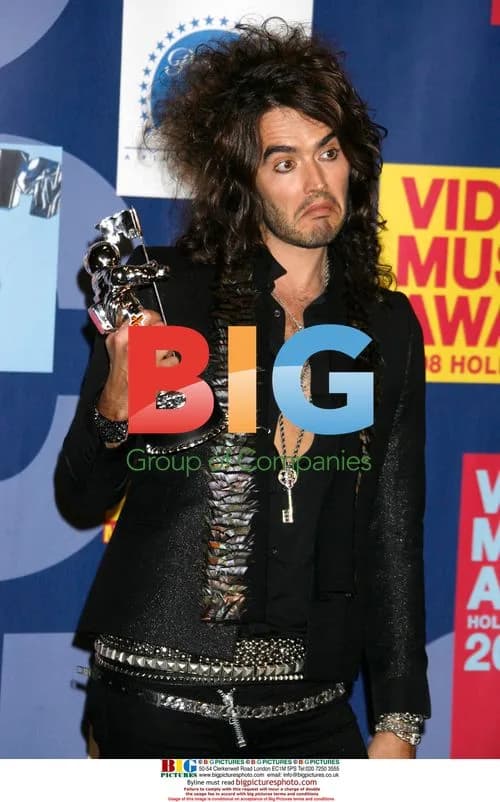 Russell Brand at 2008 MTV VMA Pressroom