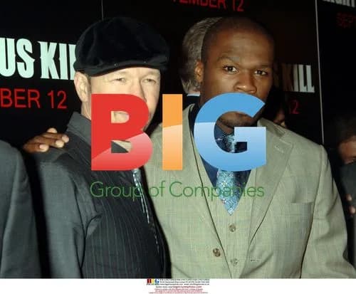 Donnie Wahlberg and 50 Cents at "Righteous Kill" Premiere