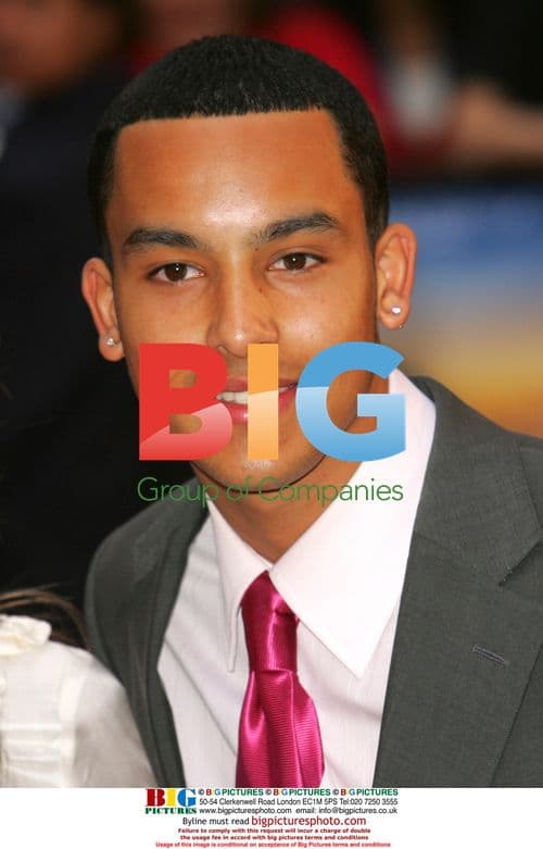 Footballer Theo Walcott at UK Spider-Man 3 Premiere