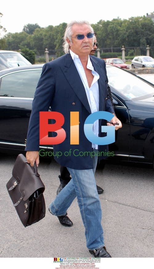 Flavio Briatore at 2008 Formula 1 Grand Prix