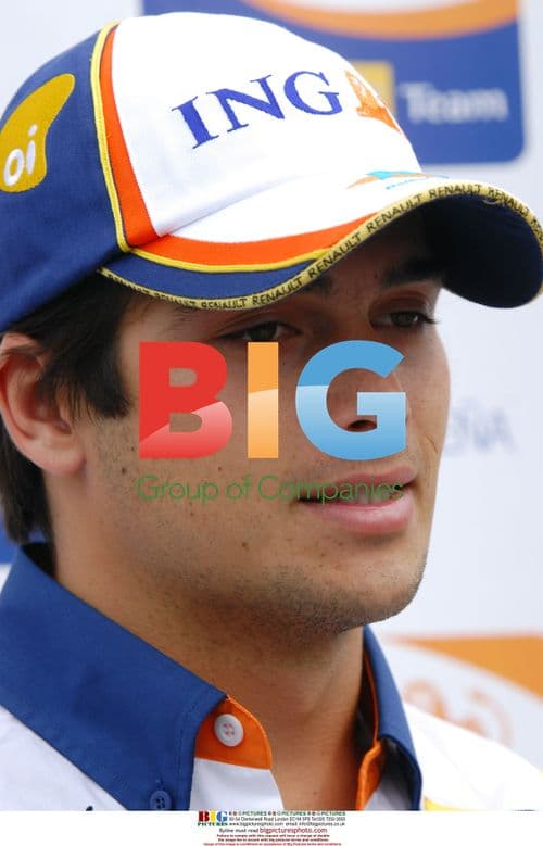 Nelson Piquet at Monza Formula 1 GP 2008