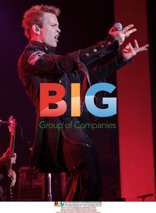 Billy Idol performs at the Joint in Las Vegas