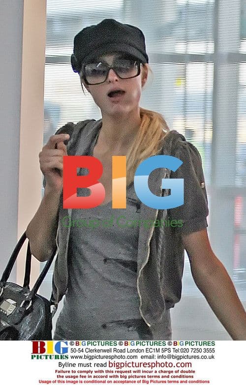 Paris Hilton and Benji Madden Arrive in Toronto