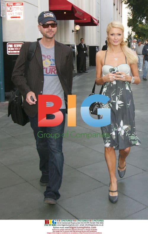 Paris Hilton stops for fast food in West Hollywood