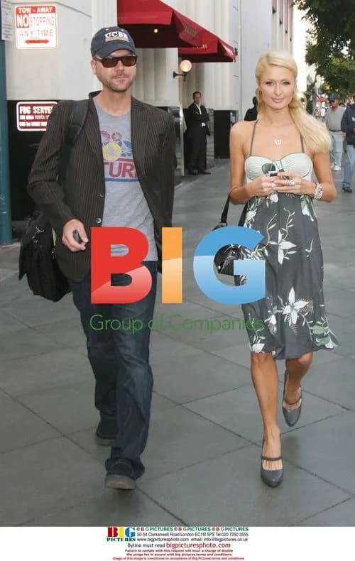 Paris Hilton stops for fast food in West Hollywood