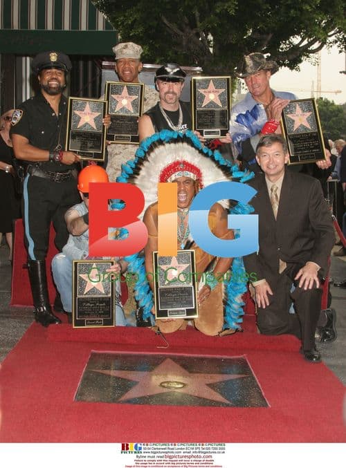 The Village People Receive Hollywood Star