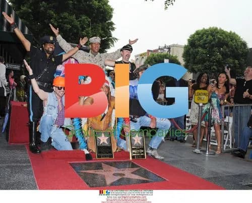 The Village People Honored with Hollywood Star