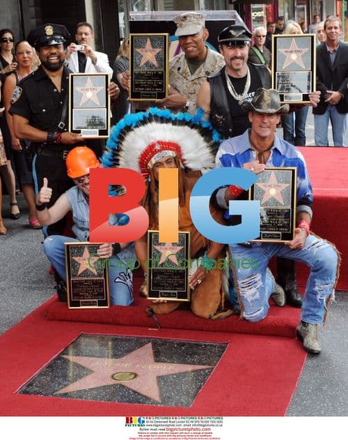 Village People Receive Hollywood Star