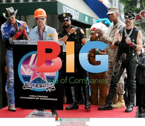 Village People Honored on Hollywood Walk of Fame