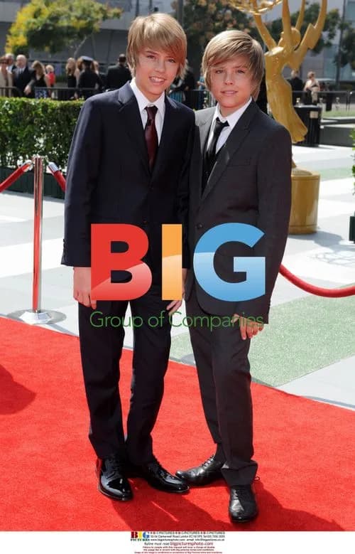 Cole and Dylan Sprouse at 2008 Creative Arts Emmys