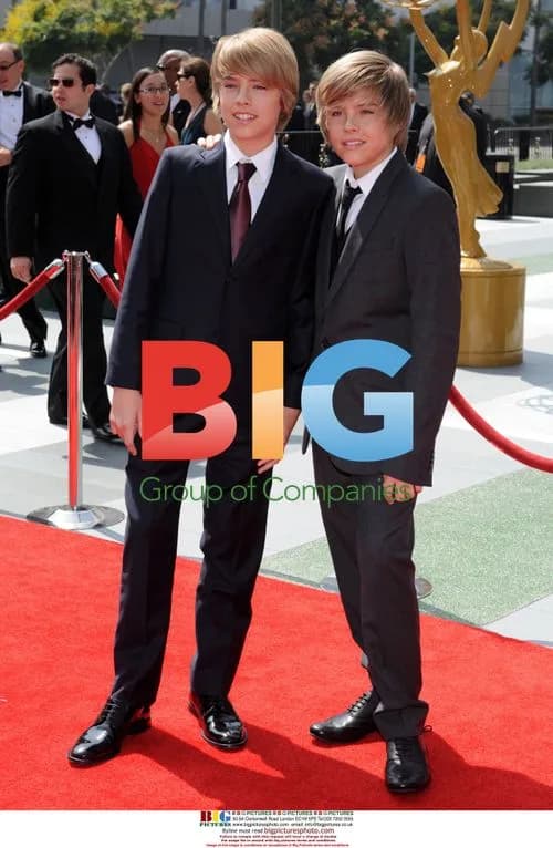 Cole & Dylan Sprouse at 2008 Emmy Awards