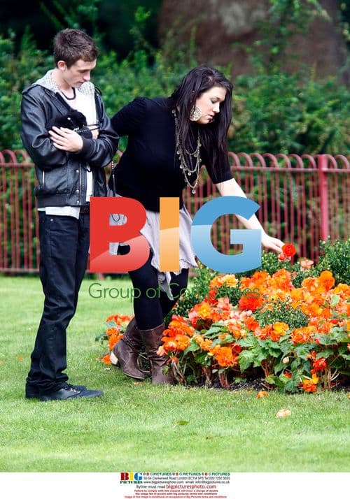 Big Brother Couple with Puppy