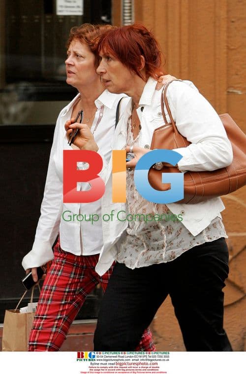 Susan Sarandon in West Village