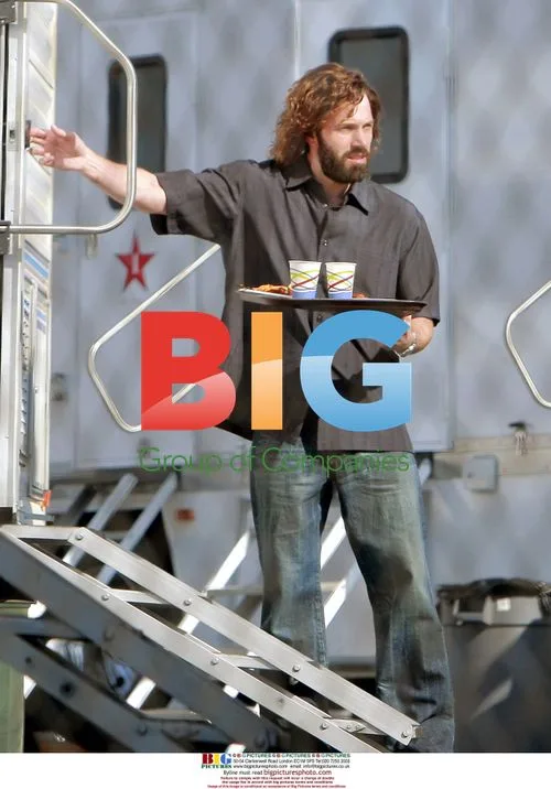 Ben Affleck on set of "Extract"