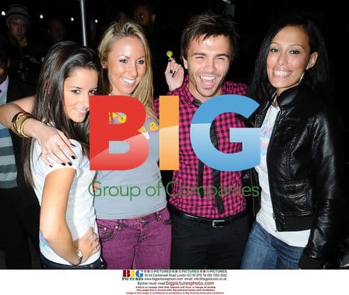 Dale from Big Brother on night out in London