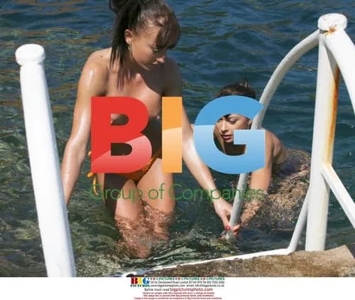 The Cheeky Girls Soak Up Sun in France