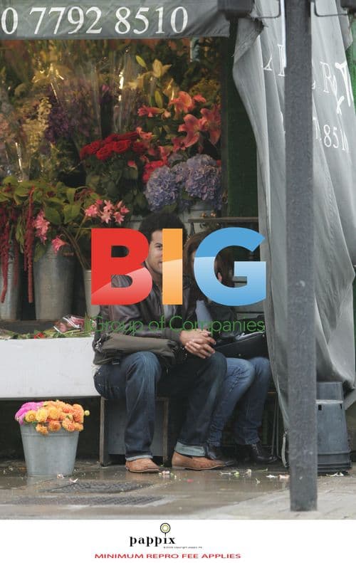 Emilia Fox Seen with O.T Fagbenle