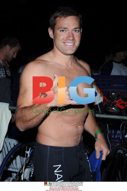 Andy Baldwin at Nautica Malibu Triathlon