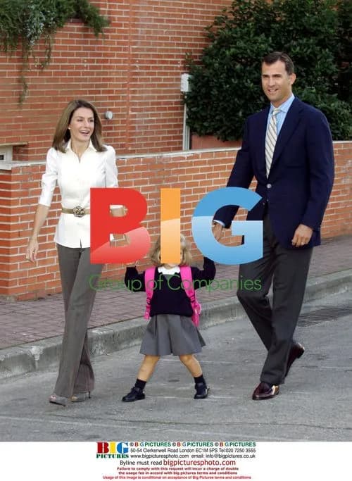 Princess Leonor's First Day of School