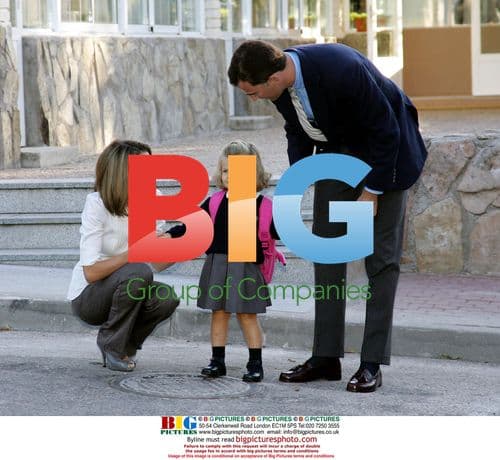 Princes Leonor's first day of school