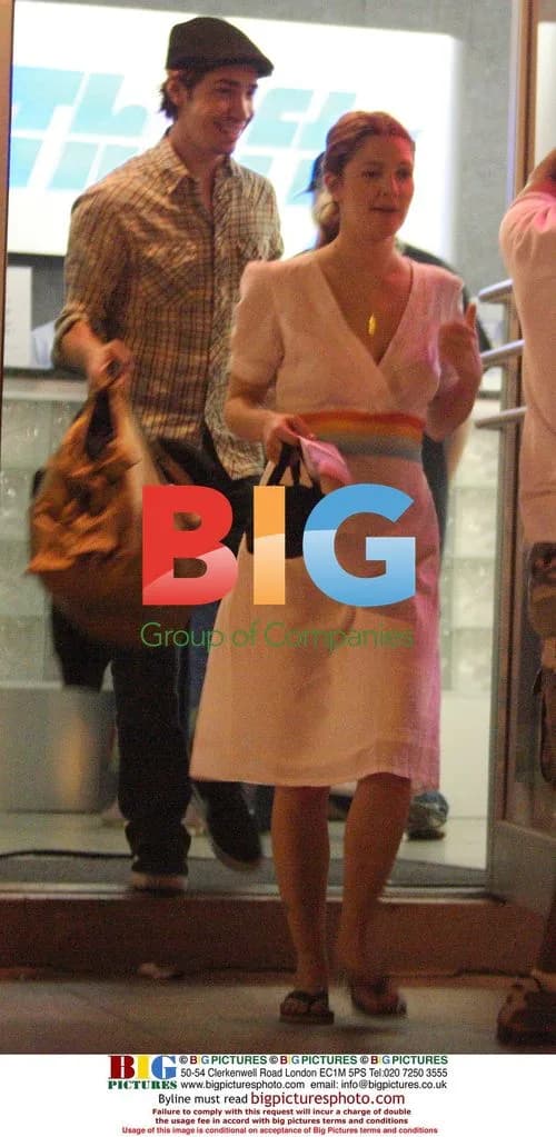 Drew Barrymore and Justin Long in Palm Beach