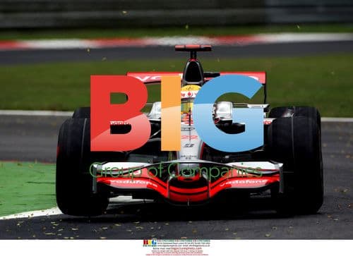 Lewis Hamilton at 2008 Italian Grand Prix