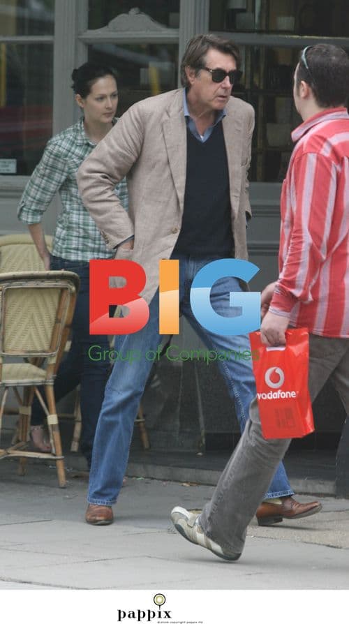 Bryan Ferry and Katie Turner in London