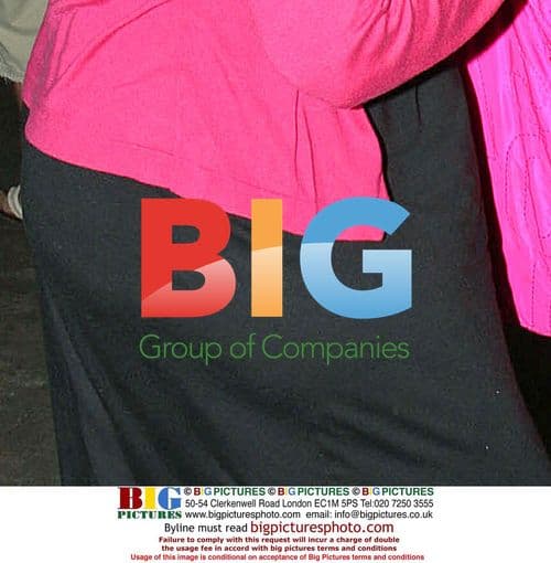 Kirstie Alley at LAX in Pink