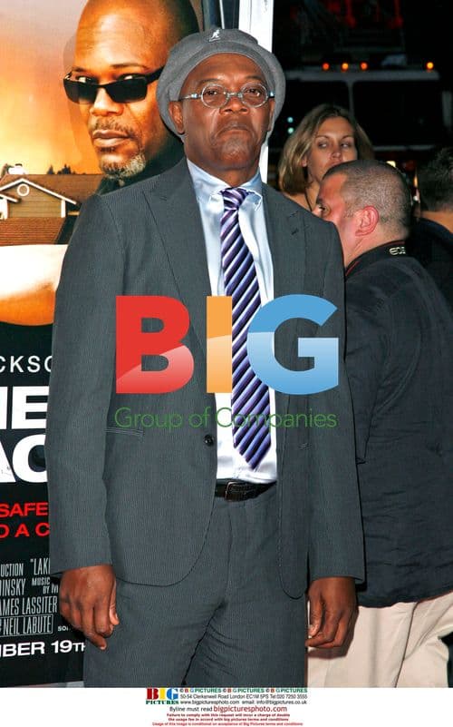 Samuel L. Jackson at "Lakeview Terrace" Premiere