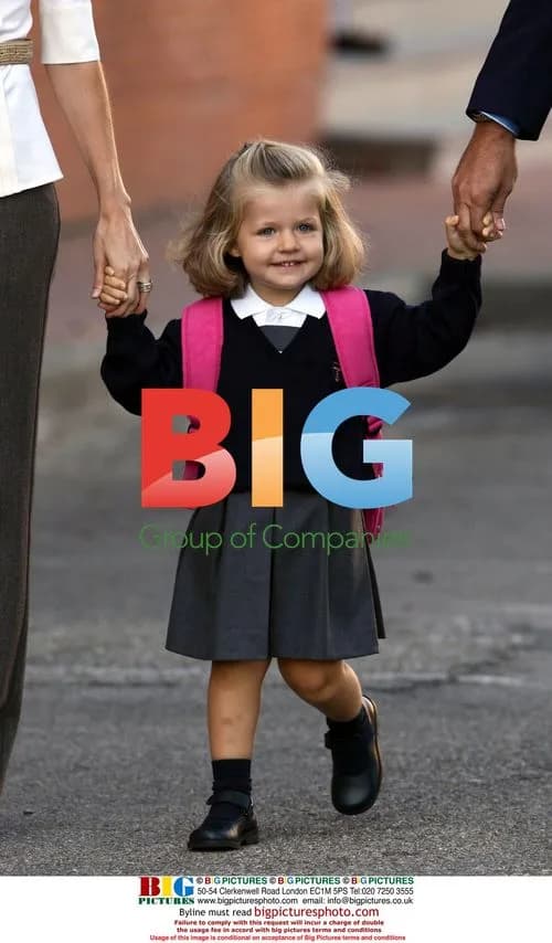 Leonor's First Day of School