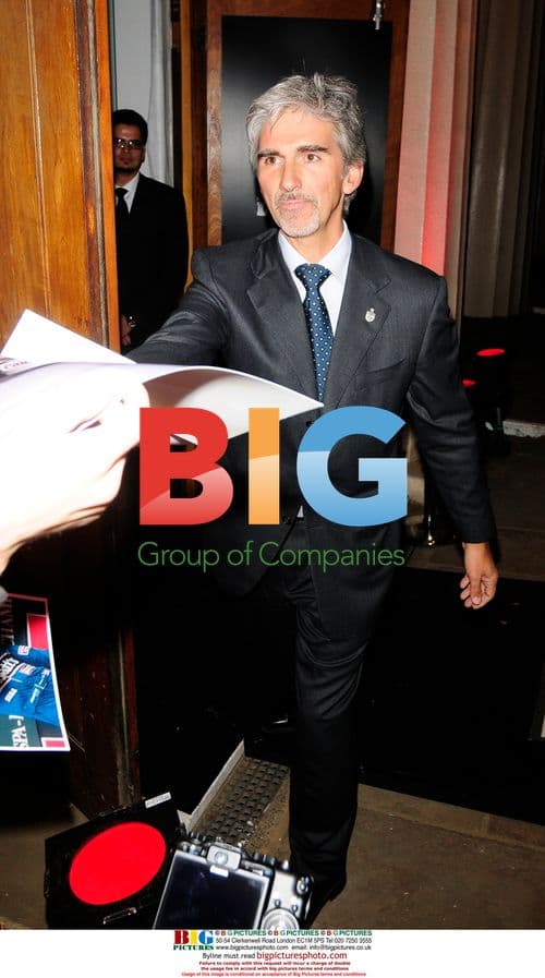 Damon Hill at TAG Heuer Formula 1 photo exhibition