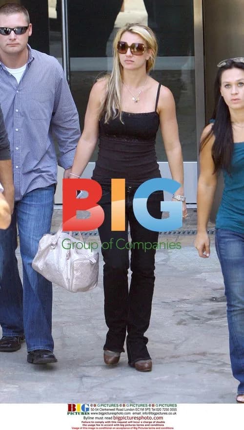 Britney Spears visits Hollywood studio