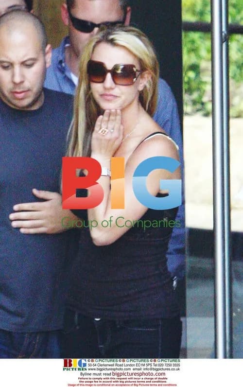 Britney Spears visits Hollywood studio