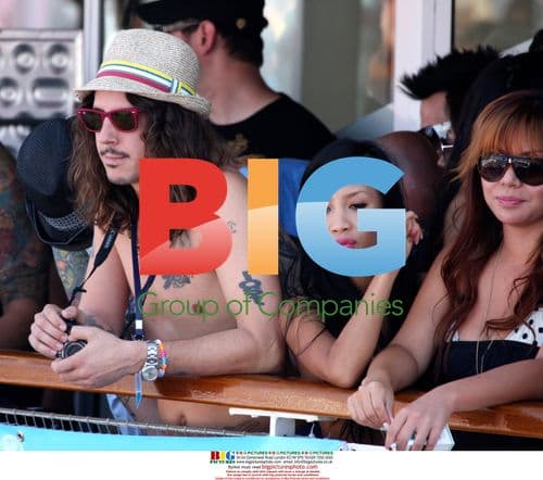 Cisco Adler partying on Mexican cruise ship