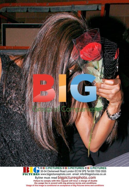 Naomi Campbell leaves Cipriani's with boyfriend