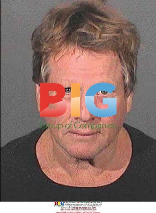 Ryan O'Neal Mugshot Photo