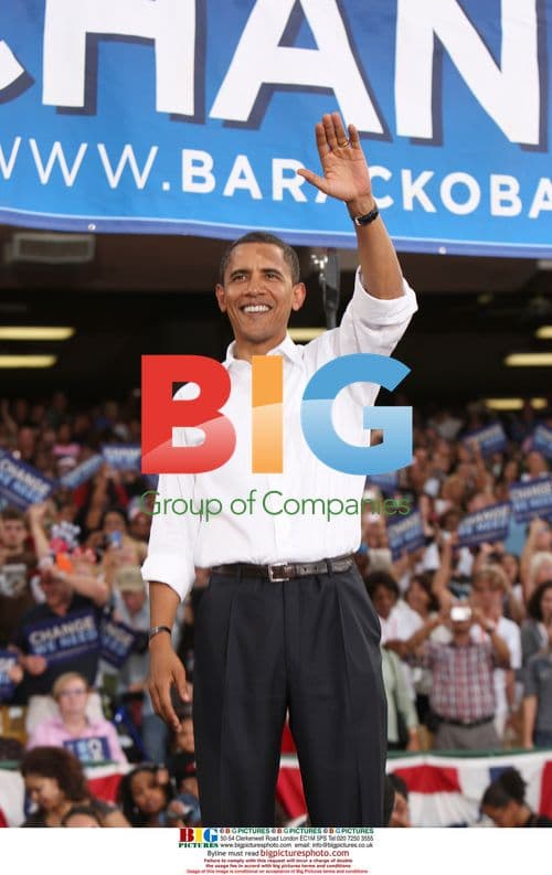 Barack Obama appears at Las Vegas campaign rally