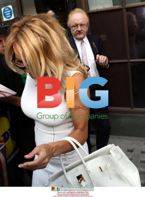 Pamela Anderson at BBC Radio 1 Studios