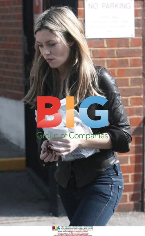 Abigail Clancy Seen with Police Letter in Surrey