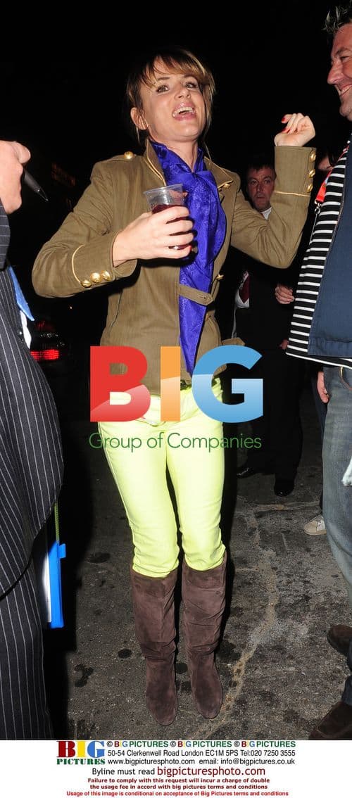 Juliet Lewis Leaves Vodafone Live Music Awards