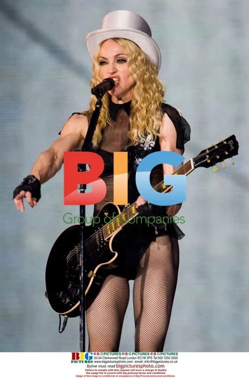 Madonna Performs at Sticky and Sweet Tour in Spain